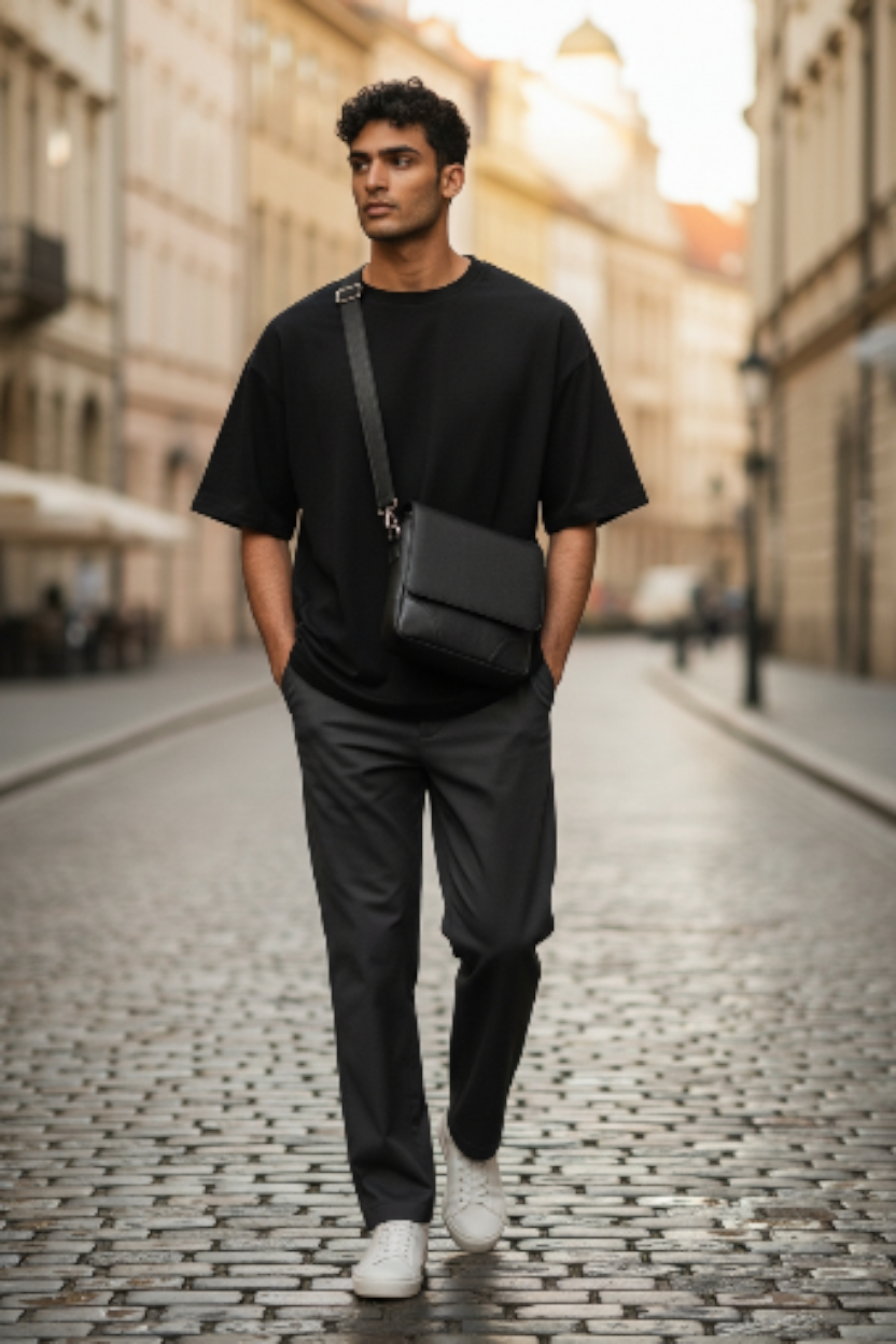 Sling Bag with Closure