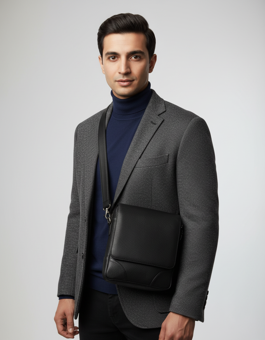 Sling Bag with Closure