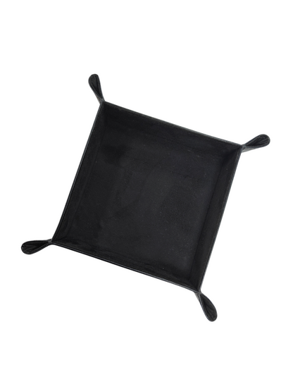 Leather tray