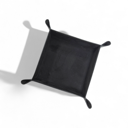 Leather tray