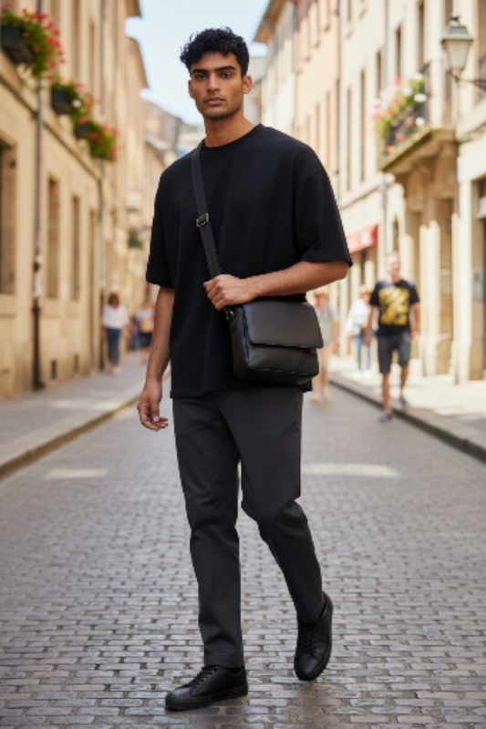 Sling Bag with Closure